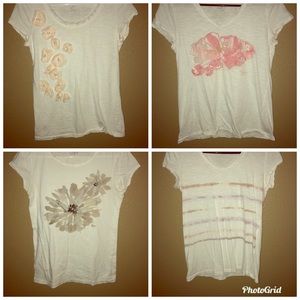 Ann Taylor Short-Sleeve Top Bundle